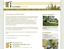 Tablet Screenshot of altstaedter-immobilien.de